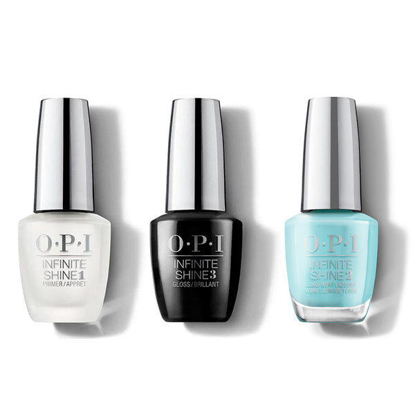 OPI - Infinite Shine Combo - Base, Top & NFTease Me - Salon Quality