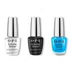 OPI - Infinite Shine Combo - Base, Top & No Summer Blues - Salon Quality