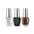 OPI - Infinite Shine Combo - Base, Top & Not Afraid Of The Dark - Salon Quality