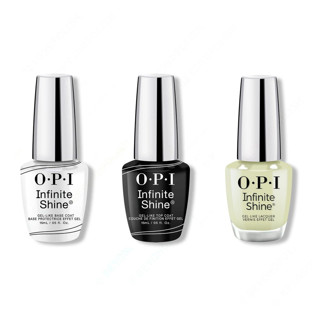 OPI - Infinite Shine Combo - Base, Top & Oh Baby! - OPIcons Spring 2026 - Salon Quality