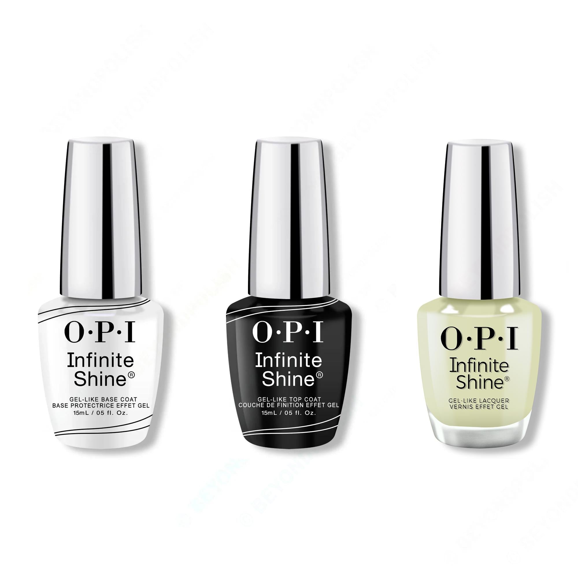OPI - Infinite Shine Combo - Base, Top & Oh Baby! - OPIcons Spring 2026 - Salon Quality