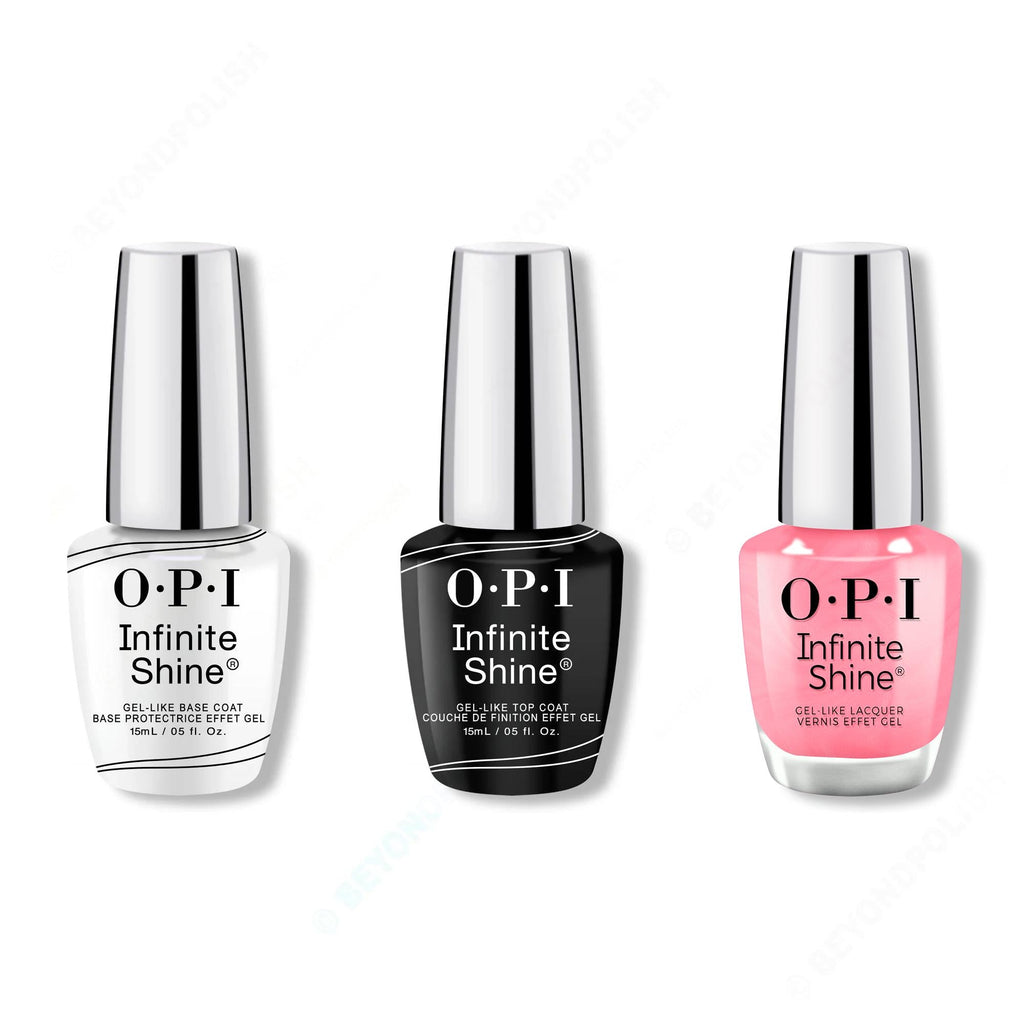 OPI - Infinite Shine Combo - Base, Top & Passion-ista - OPIcons Spring 2026 - Salon Quality