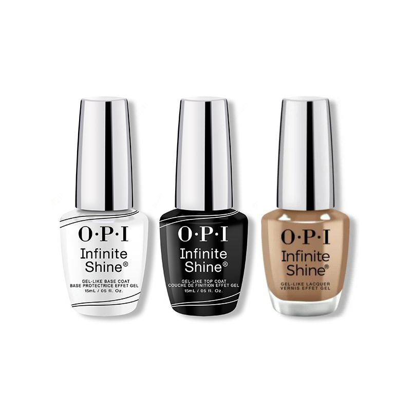 OPI - Infinite Shine Combo - Base, Top & Pure Jean-Ius - Salon Quality