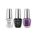 OPI - Infinite Shine Combo - Base, Top & Purple Reign - Salon Quality