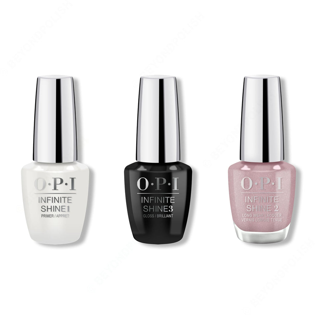 OPI - Infinite Shine Combo - Base, Top & Quest for Quartz - Salon Quality