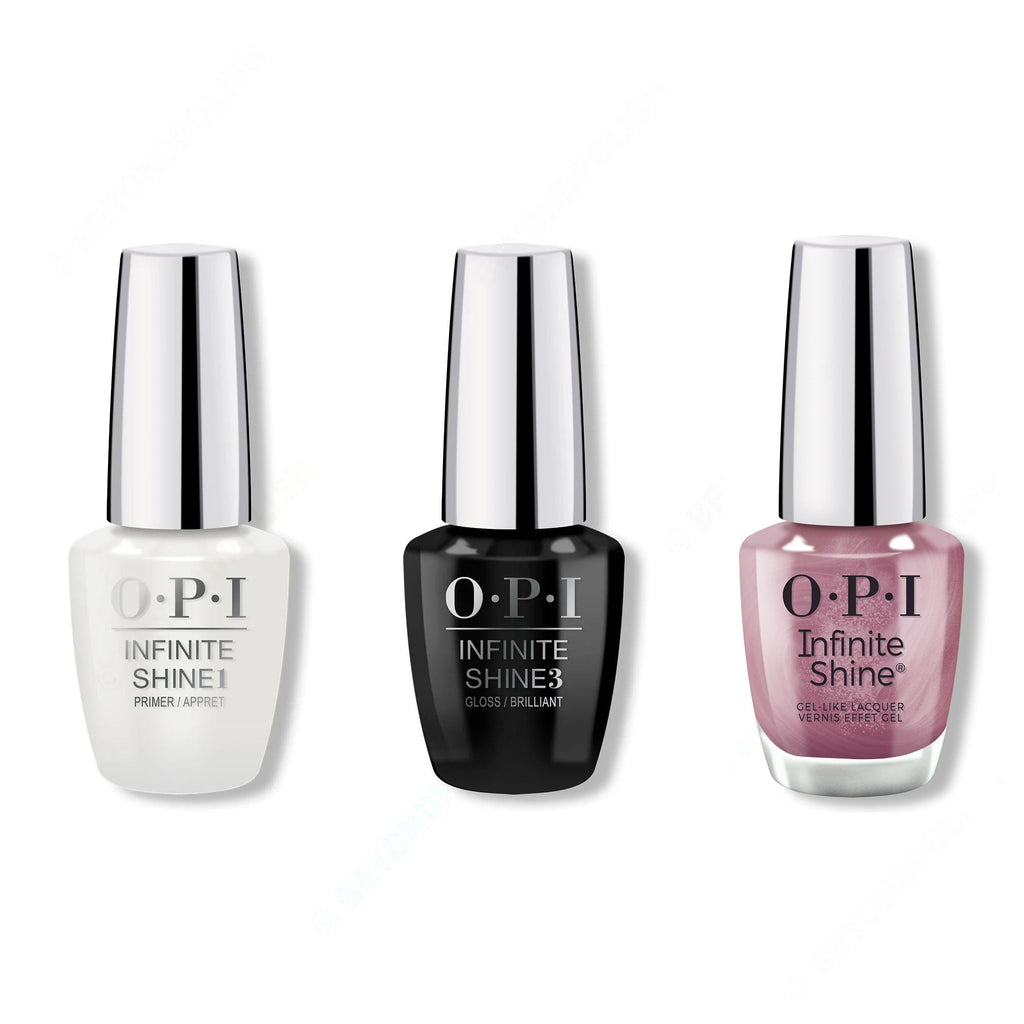 OPI - Infinite Shine Combo - Base, Top & Sheen's All That - Salon Quality