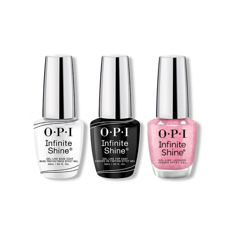 OPI - Infinite Shine Combo - Base, Top & Shined, Sealed, Delivered - Salon Quality