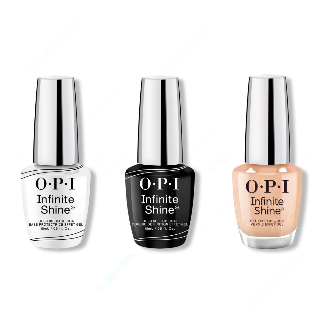 OPI - Infinite Shine Combo - Base, Top & Slay Awhile - Salon Quality