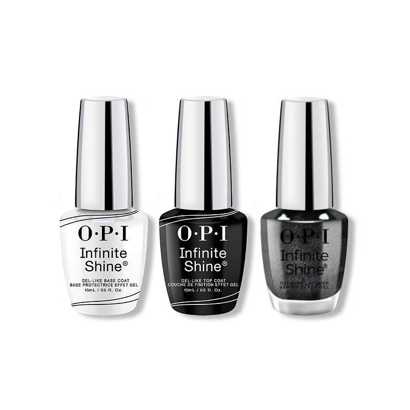 OPI - Infinite Shine Combo - Base, Top & Stay & Night - Salon Quality