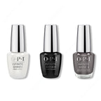 OPI - Infinite Shine Combo - Base, Top & Steel Waters Run Deep - Salon Quality