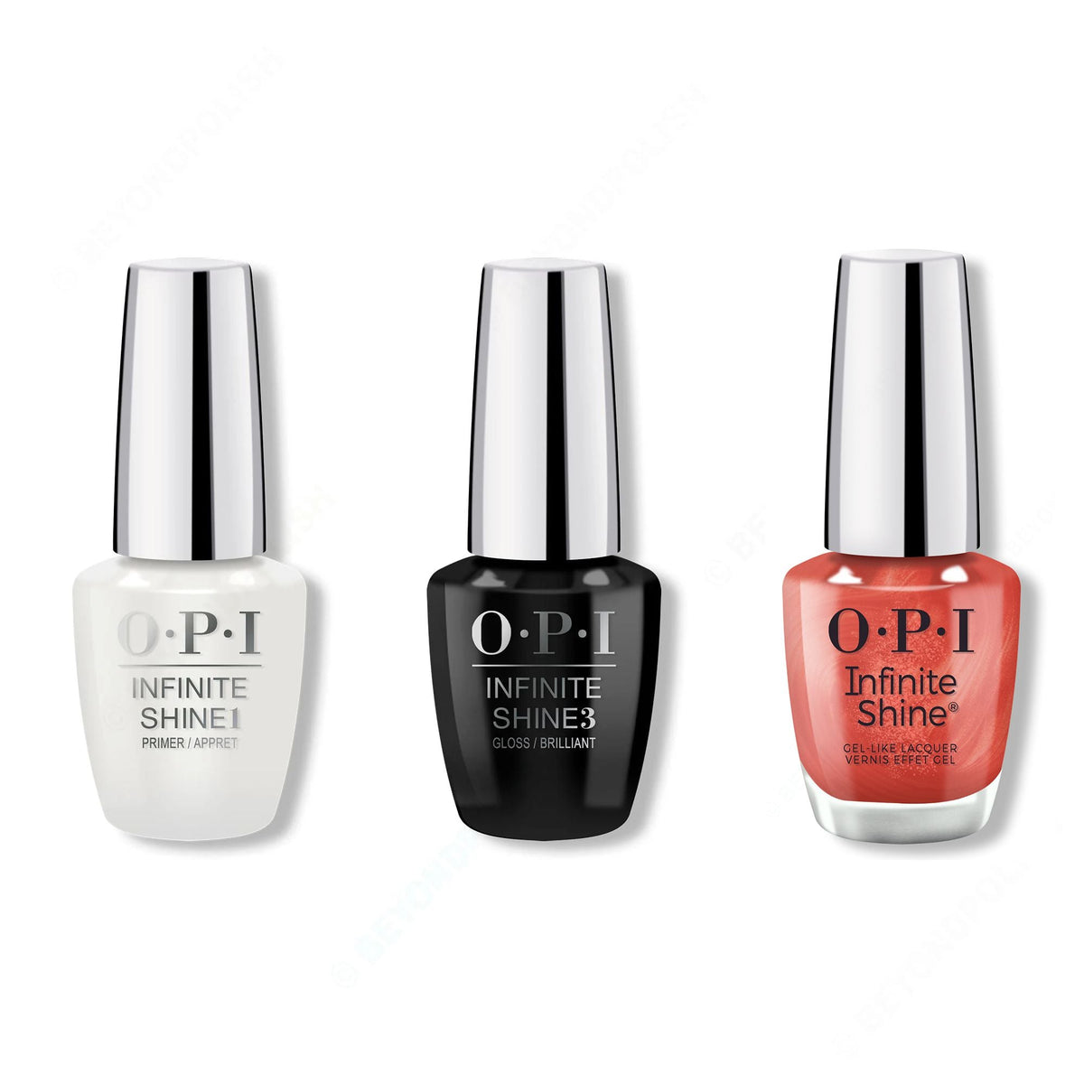 OPI - Infinite Shine Combo - Base, Top & Stellar Tips - Salon Quality