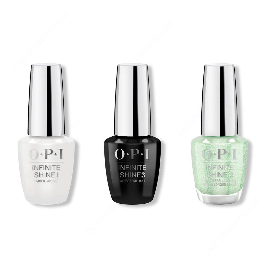 OPI - Infinite Shine Combo - Base, Top & Taurus-t Me - Salon Quality