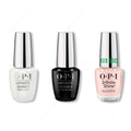 OPI - Infinite Shine Combo - Base, Top & The "Ga" is Silent - Salon Quality