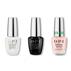OPI - Infinite Shine Combo - Base, Top & The "Ga" is Silent - Salon Quality