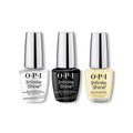 OPI - Infinite Shine Combo - Base, Top & This Chic Is Bananas - Salon Quality