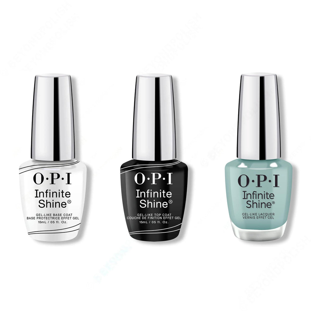 OPI - Infinite Shine Combo - Base, Top & Totally Tu-blue-ar - Salon Quality