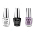 OPI - Infinite Shine Combo - Base, Top & Where Time Stuns Still - Salon Quality