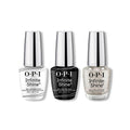 OPI - Infinite Shine Combo - Base, Top & Work From Chrome - Salon Quality