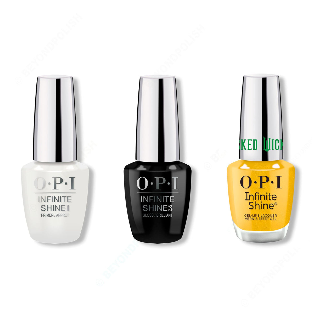 OPI - Infinite Shine Combo - Base, Top & Yellow Brick Road - Salon Quality