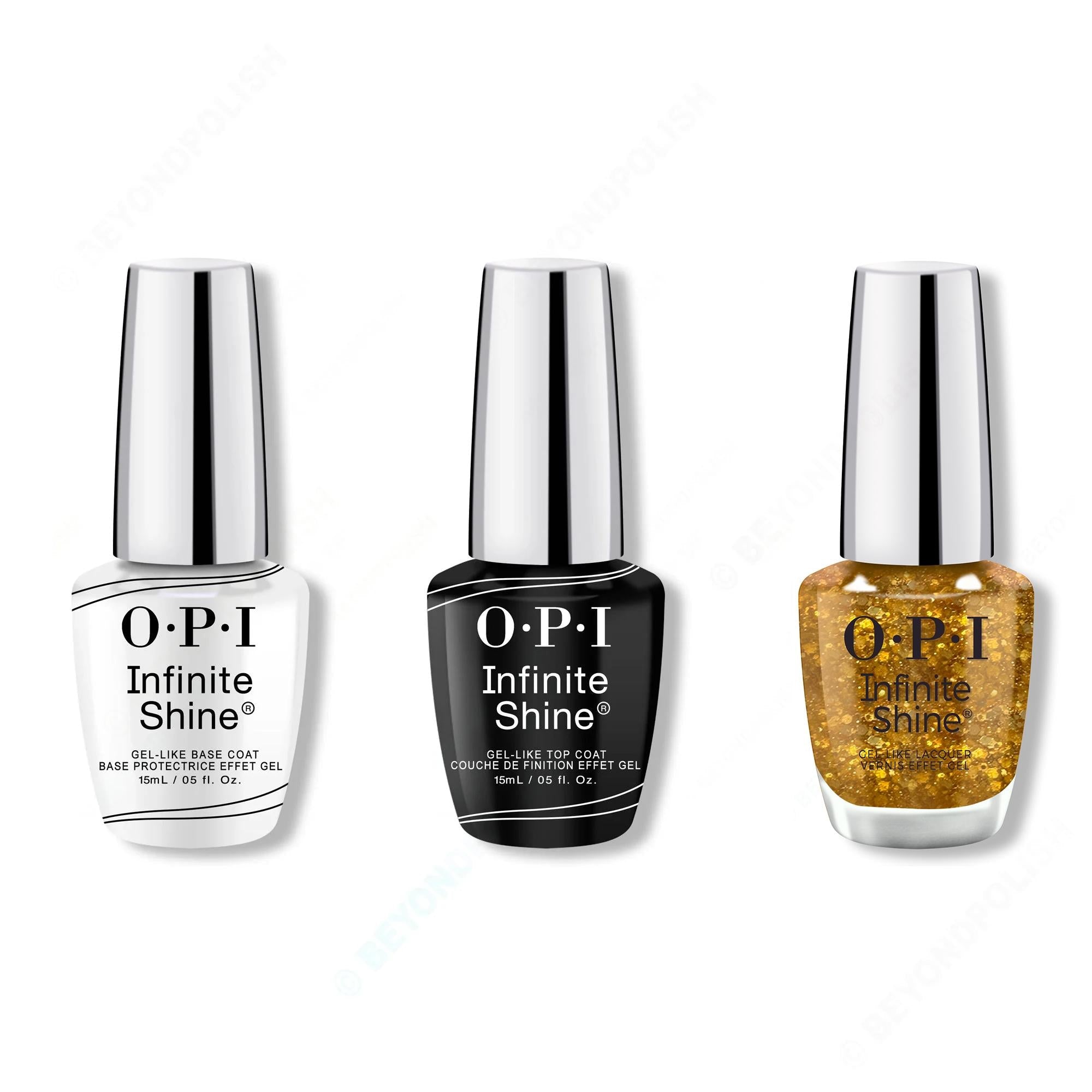 OPI - Infinite Shine Combo - Base, Top & Your OPIness - Salon Quality