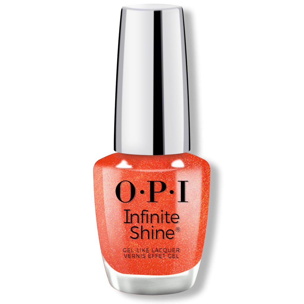 OPI Infinite Shine - Shock Em Orange - #202 - Salon Quality