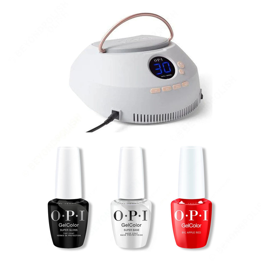 OPI - Intelli-Gel Basic Kit & Big Apple Red - Salon Quality