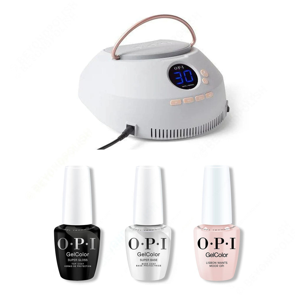 OPI - Intelli-Gel Basic Kit & Lisbon Wants Moor OPI - Salon Quality