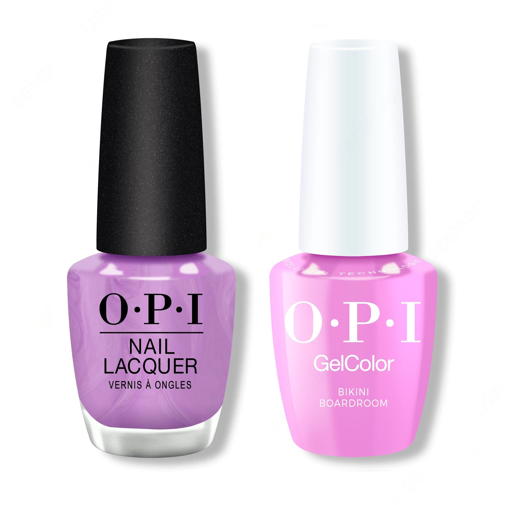 OPI - Intelli-Gel & Lacquer Combo - Bikini Boardroom - Salon Quality
