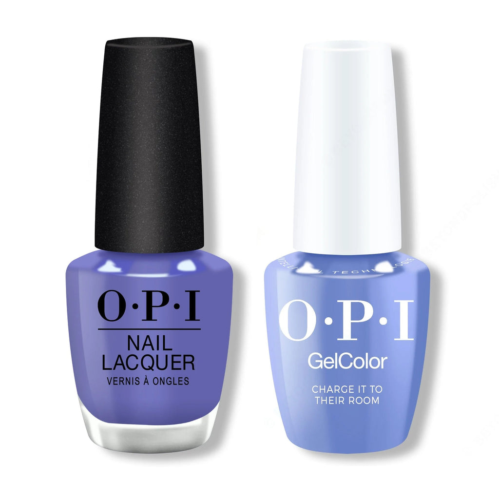 OPI - Intelli-Gel & Lacquer Combo - Charge It To Their Room - Salon Quality
