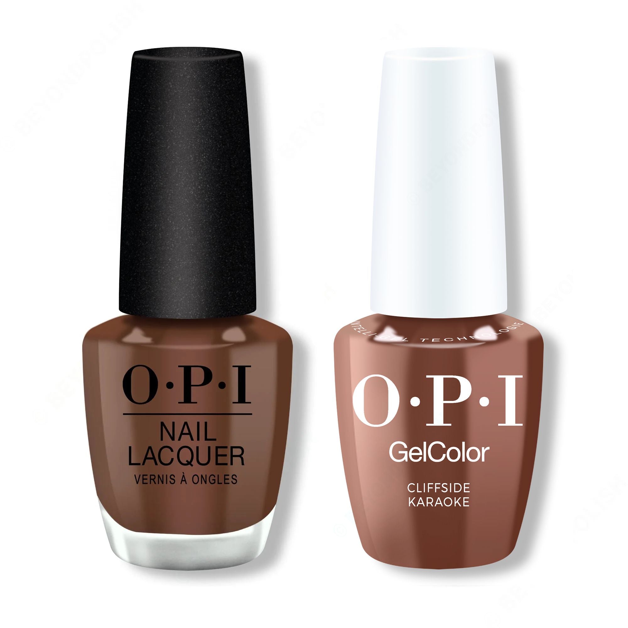 OPI - Intelli-Gel & Lacquer Combo - Cliffside Karaoke - Salon Quality