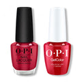 OPI - Intelli-Gel & Lacquer Combo - Color So Hot It Berns - Salon Quality