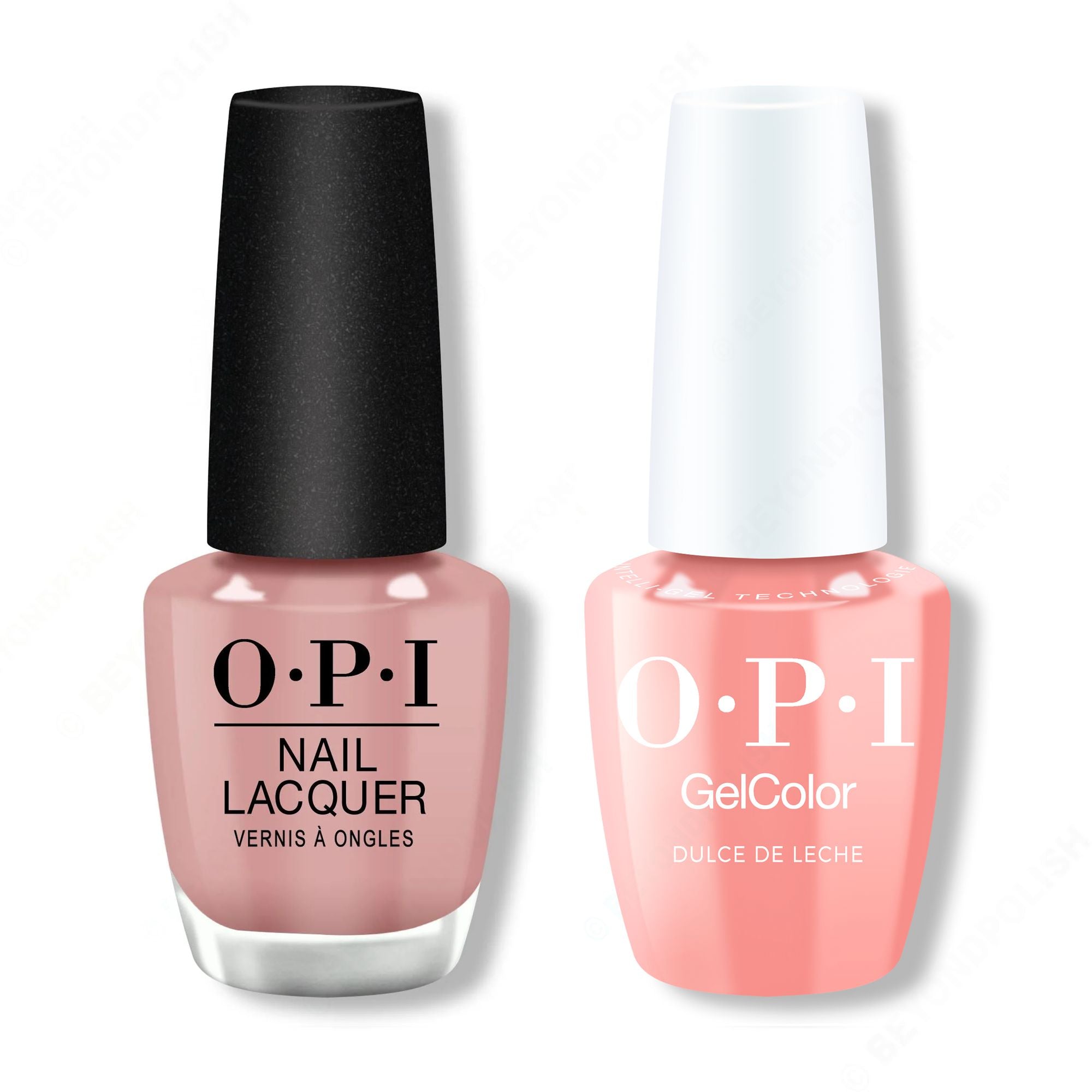 OPI - Intelli-Gel & Lacquer Combo - Dulce de Leche - Salon Quality