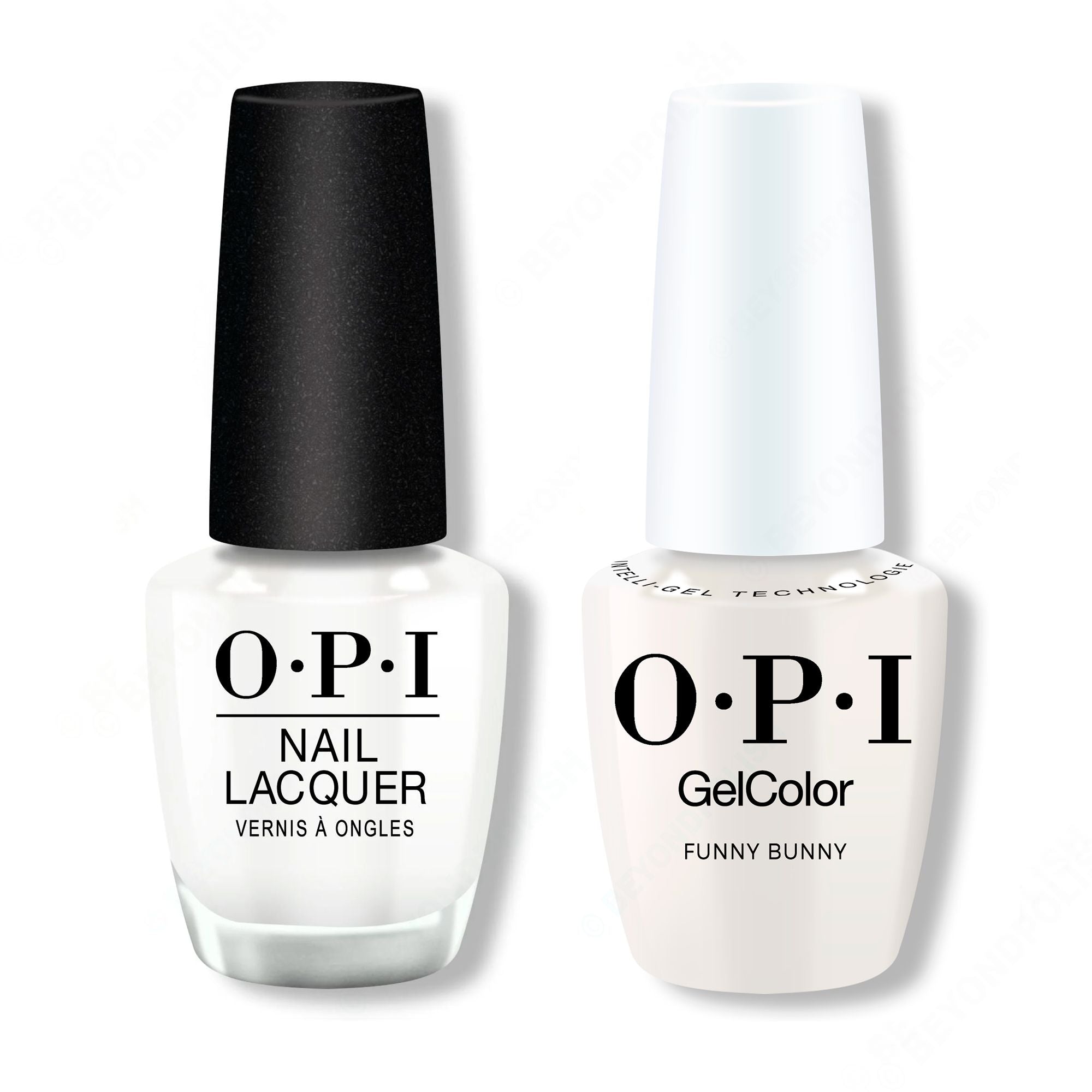 OPI - Intelli-Gel & Lacquer Combo - Funny Bunny - Salon Quality
