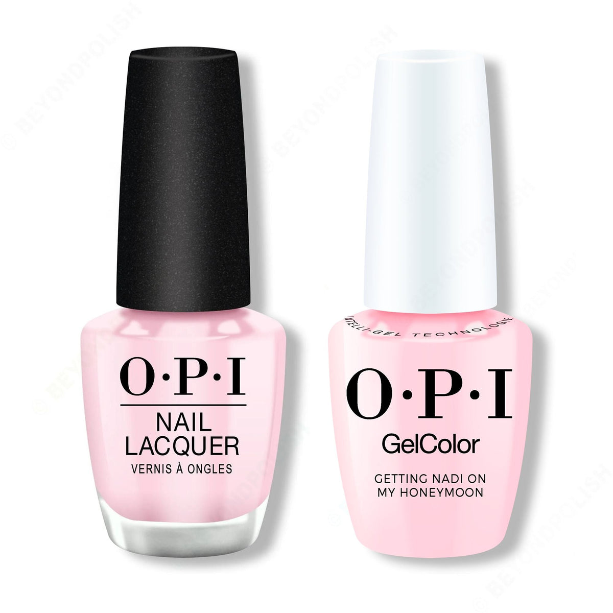 OPI - Intelli-Gel & Lacquer Combo - Getting Nadi On My Honeymoon - Salon Quality