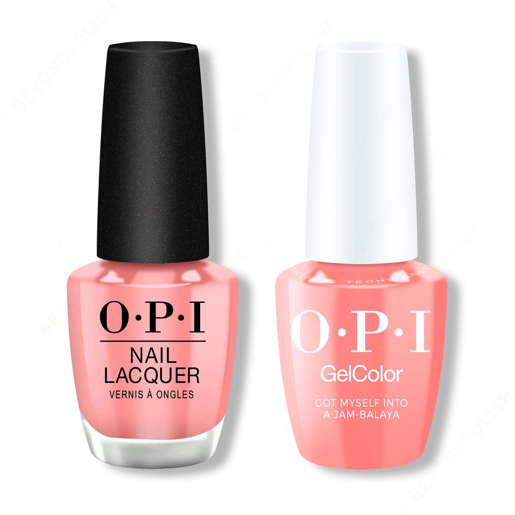 OPI - Intelli-Gel & Lacquer Combo - Got Myself into a Jam-balaya - Salon Quality