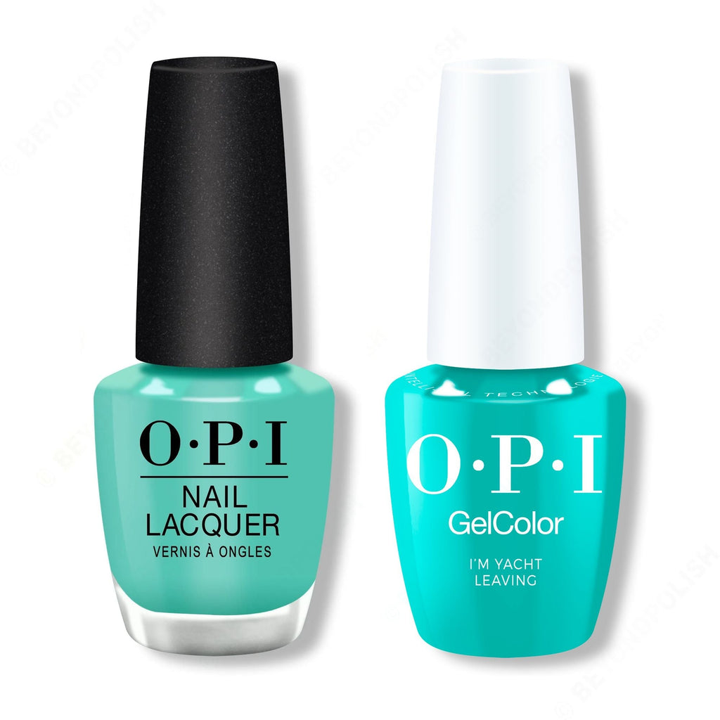 OPI - Intelli-Gel & Lacquer Combo - I'm Yacht Leaving - Salon Quality