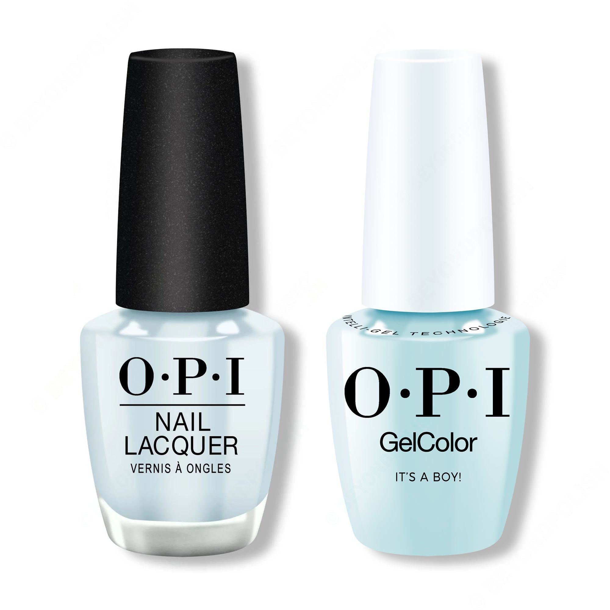 OPI - Intelli-Gel & Lacquer Combo - It's a Boy! - Salon Quality