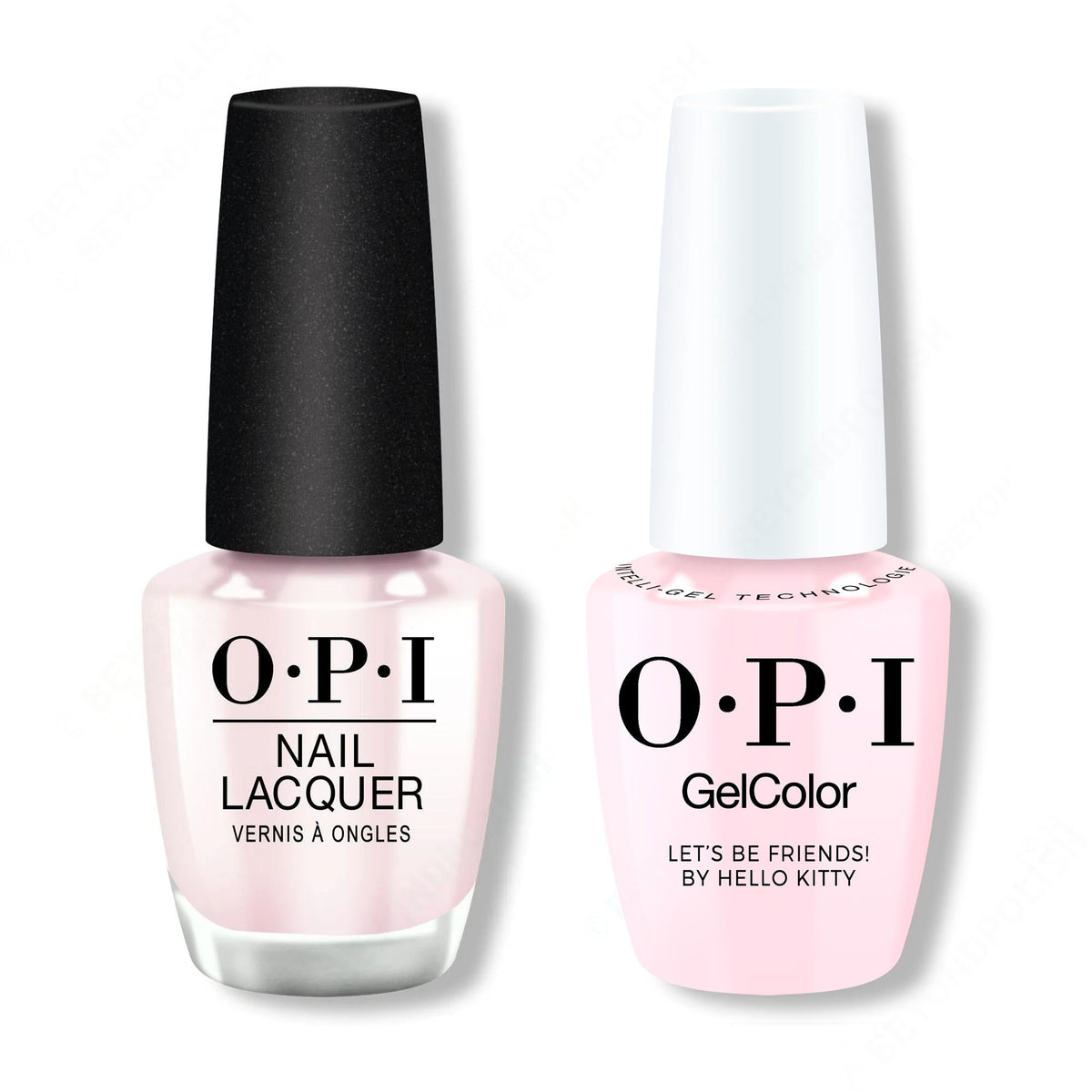 OPI - Intelli-Gel & Lacquer Combo - Let's Be Friends! - Salon Quality