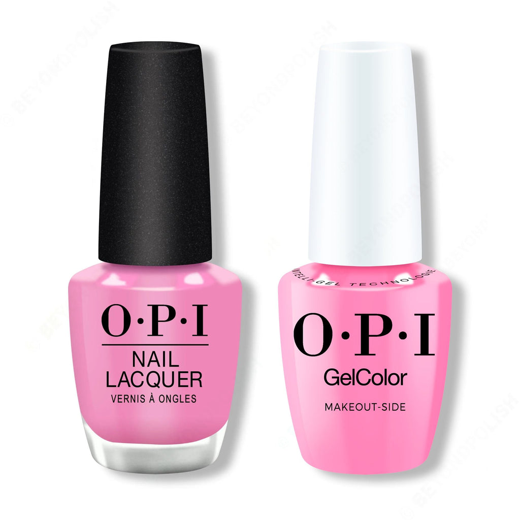 OPI - Intelli-Gel & Lacquer Combo - Makeout-Side - Salon Quality