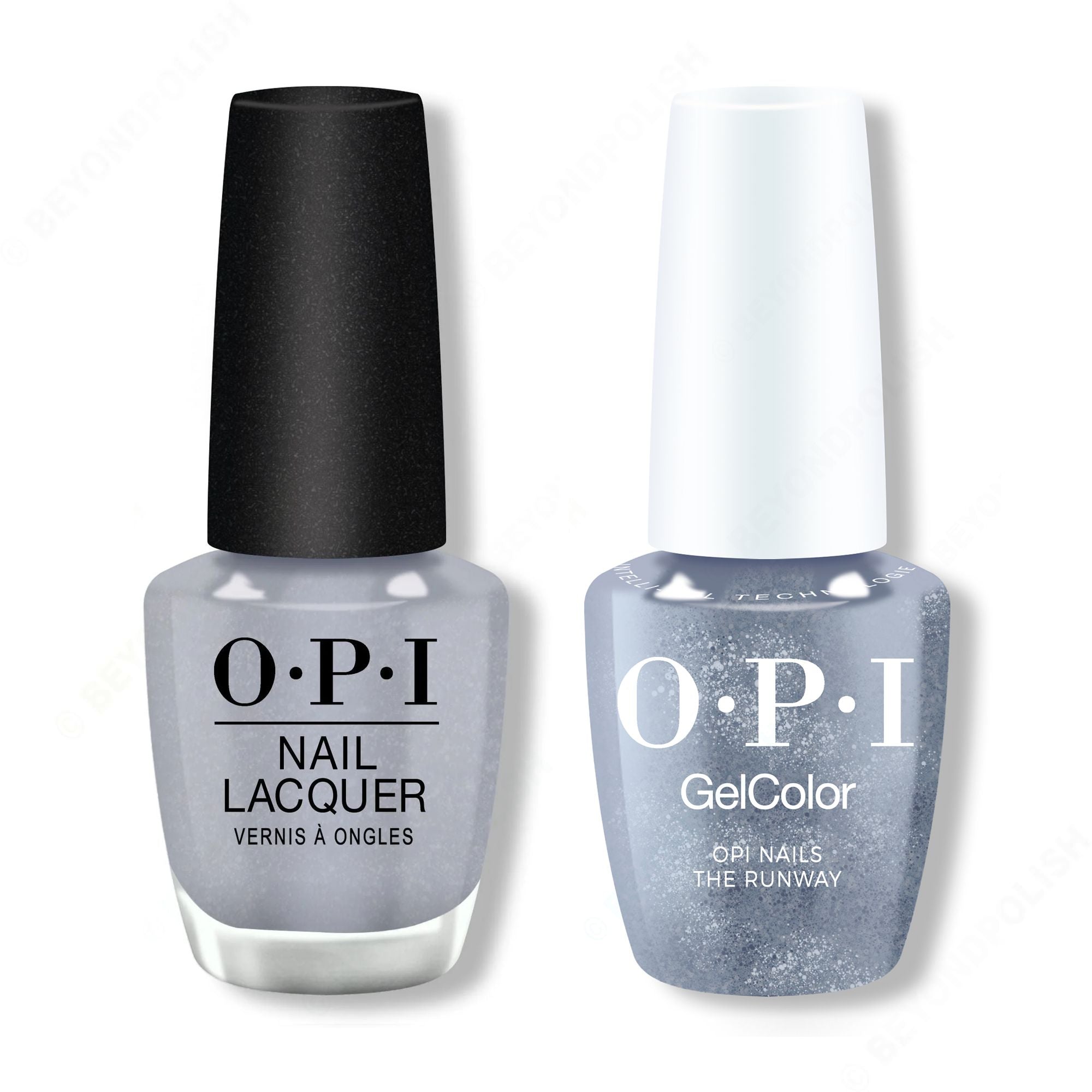 OPI - Intelli-Gel & Lacquer Combo - OPI Nails the Runway - Salon Quality
