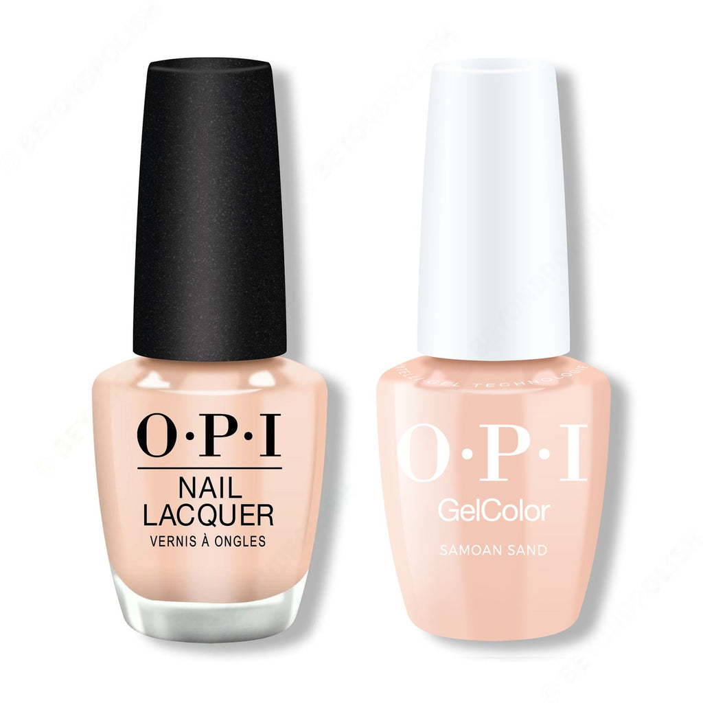 OPI - Intelli-Gel & Lacquer Combo - Samoan Sand - Salon Quality