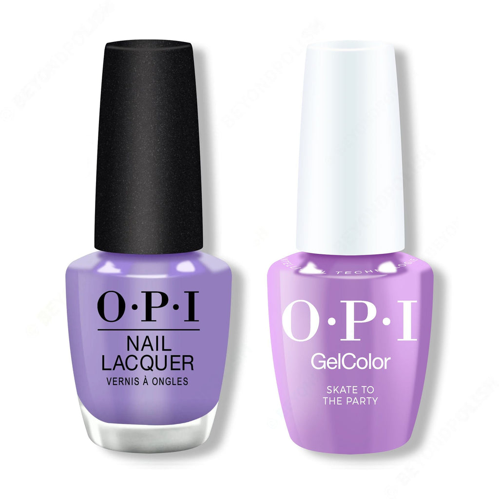 OPI - Intelli-Gel & Lacquer Combo - Skate To The Party - Salon Quality