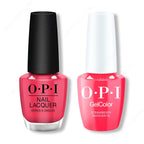 OPI - Intelli-Gel & Lacquer Combo - Strawberry Margarita - Salon Quality