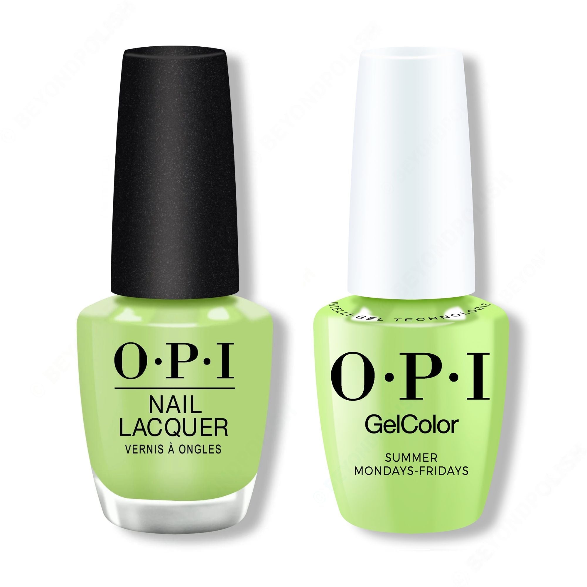 OPI - Intelli-Gel & Lacquer Combo - Summer Monday-Fridays - Salon Quality