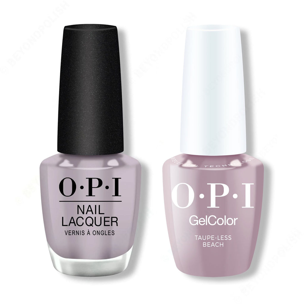 OPI - Intelli-Gel & Lacquer Combo - Taupe-less Beach - Salon Quality