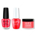 OPI - Intelli-Gel, Lacquer & Dip Combo - Cajun Shrimp - Salon Quality