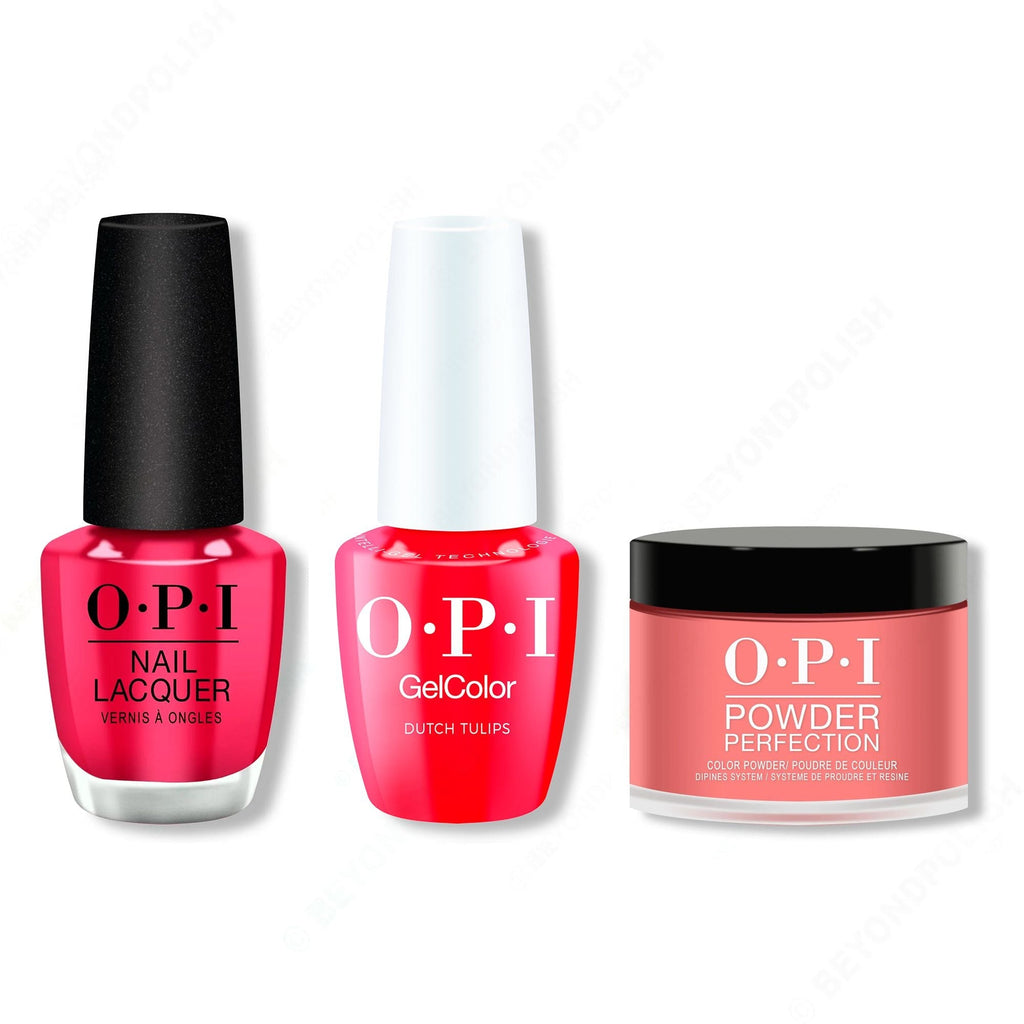OPI - Intelli-Gel, Lacquer & Dip Combo - Dutch Tulips - Salon Quality
