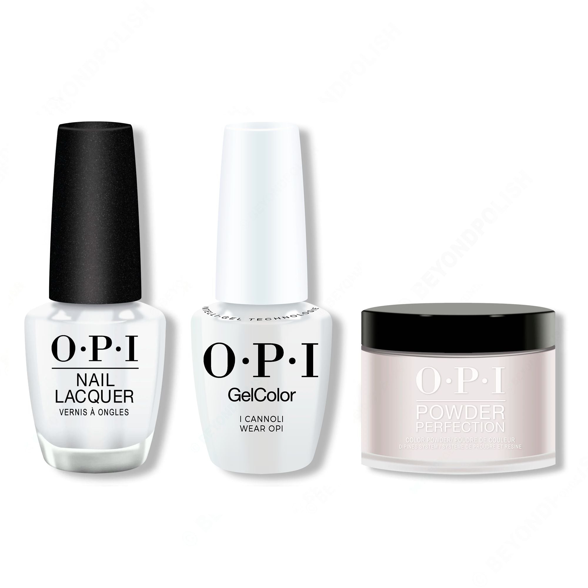 OPI - Intelli-Gel, Lacquer & Dip Combo - I Cannoli Wear Opi - Salon Quality