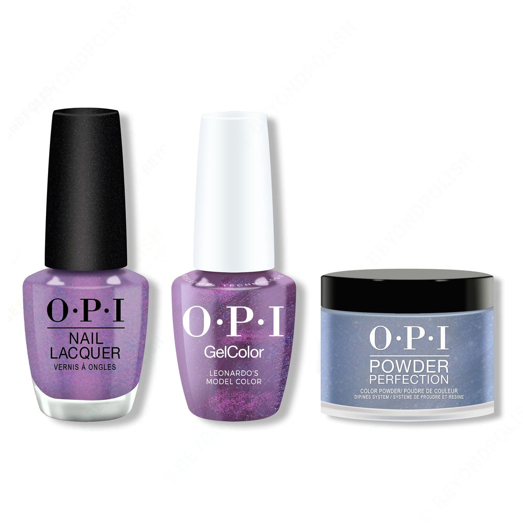 OPI - Intelli-Gel, Lacquer & Dip Combo - Leonardo's Model Color - Salon Quality