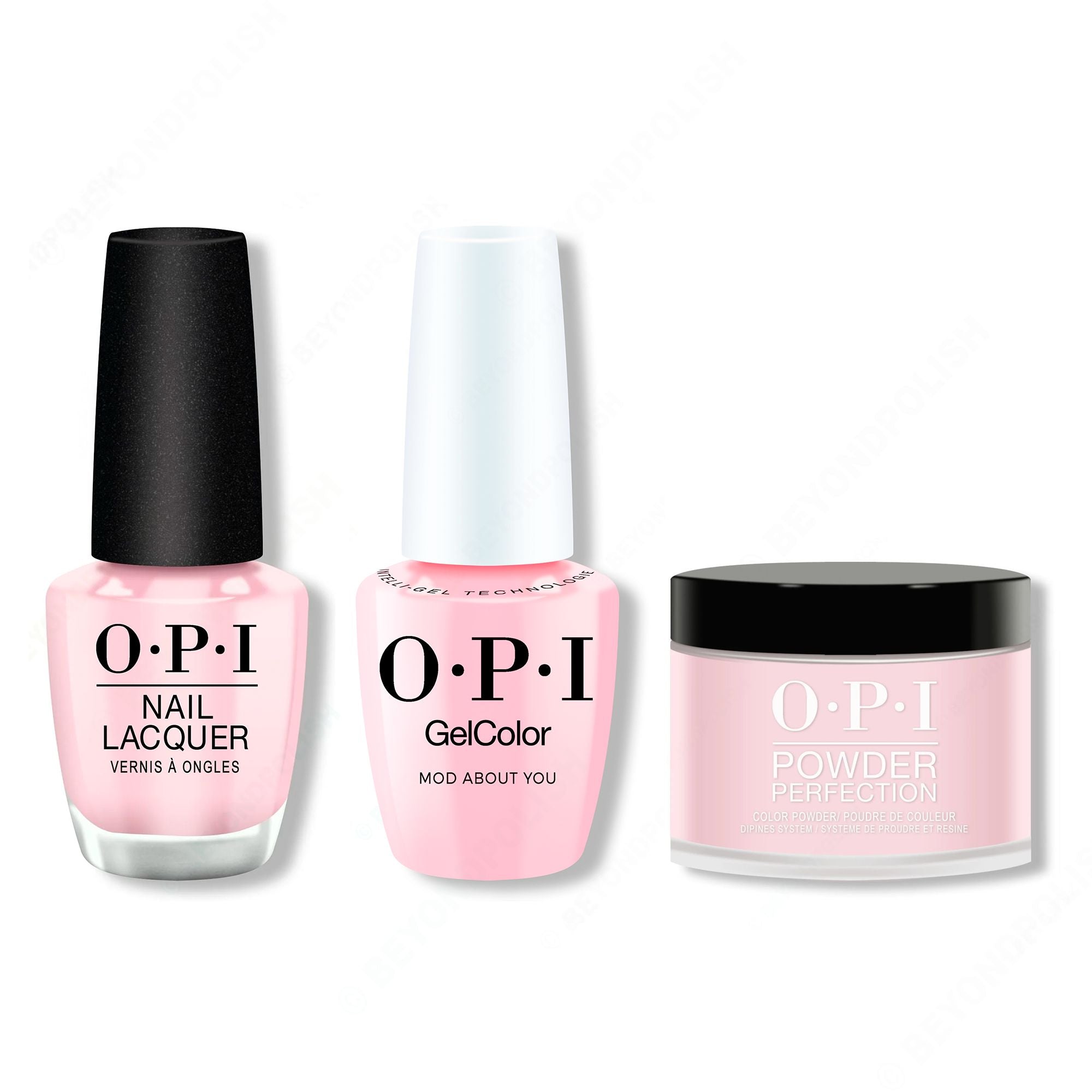 OPI - Intelli-Gel, Lacquer & Dip Combo - Mod About You - Salon Quality